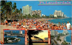 Florida Fort Lauderdale Beach Multi View