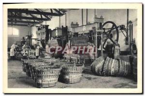 Old Postcard Folklore Wine Vintage Champagne Moet & Chandon The fermenting of...