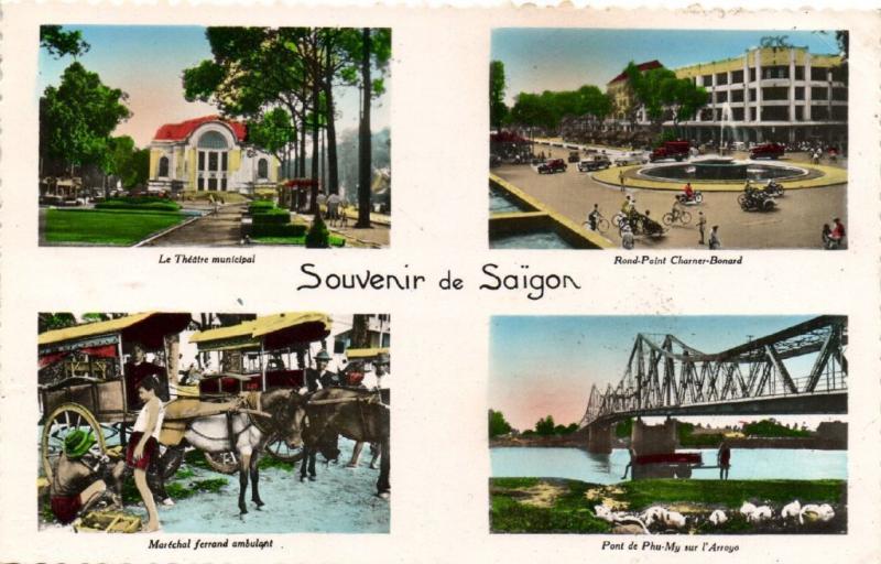 CPA Vietnam Indochine SAÏGON - Souvenir de SAÏGON (60437)