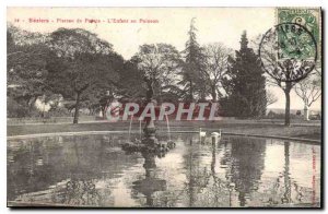 Old Postcard Beziers Kid's board in Fish