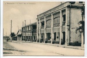 La Poste Rue Du Commerce Tamatave Toamasina Madagascar postcard