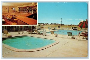 c1950's Oklahoma City Lodge Loyal Order Moose Swimming Pool OK Vintage Postcard