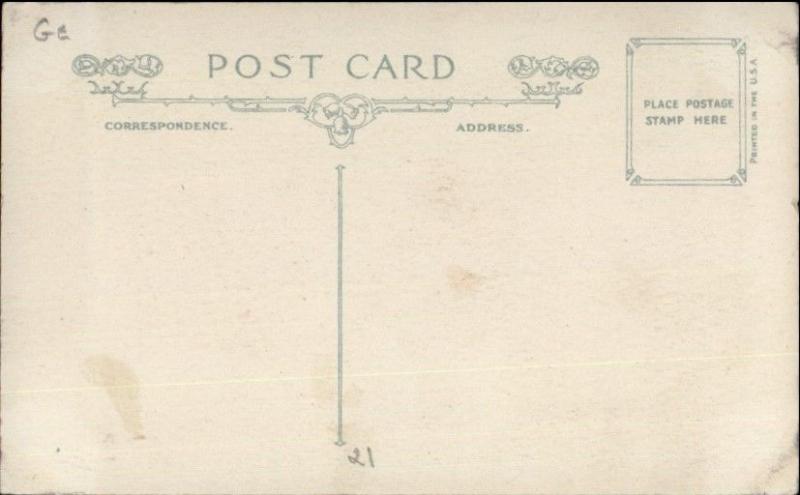 WWI US Propaganda Army Soldier Flags Berhardt Wall c1915 Postcard