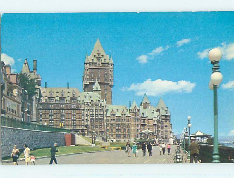Pre-1980 TOWN VIEW SCENE Quebec City QC p9948