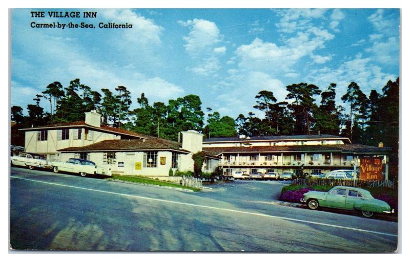 1950s Village Inn, Carmel-by-the-Sea, CA Postcard