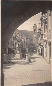 VIPITENO STERZING ITALY STREET VIEW THROUGH ARCH PHOTO POSTCARD c1910s