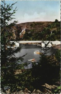 CPA CROZANT La Vedette sur la Creuse au Nouveau Pont (1143843)