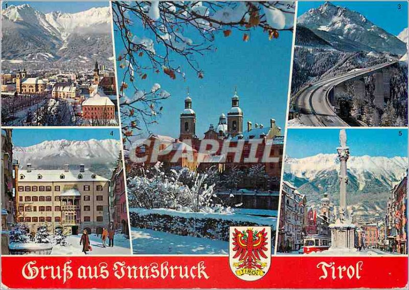 Modern Postcard Innsbruck Tirol