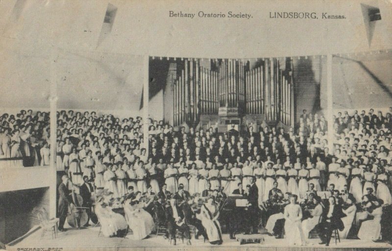 LINDSBURG , Kansas , 1912 ; Bethany Oratorio Society