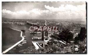 Old Postcard Oran Vue Generale and Sante Cruz