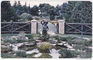 The Well-Known Boy with the Boot at Assiniboine Park,  Winnipeg,  Manitoba,...