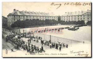 Postcard Old Barracks Nancy Thiry Rentree the Regiment Army