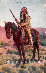  Postcard Post Card Red Eagle