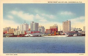 Waterfront and Skyline - Jacksonville, Florida FL  