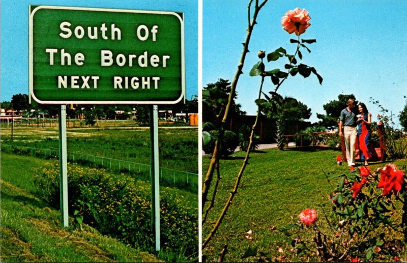 South Carolina South Of The Border Interstate 95 Roadside Marker