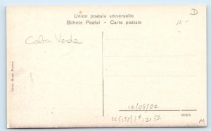 CAPE VERDE Vista Parcial Postcard