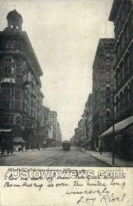 Broadway - St. Louis, Missouri MO Postcard