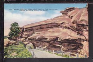 Creation Rock Drive,Park of the Red Rocks,CO Postcard 