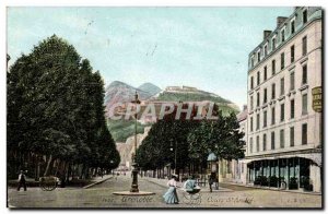 Old Postcard Dauphine Grenoble Cours St Andre