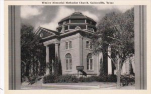 Church Whaley Memorial Methodist Church Gainesville Texas