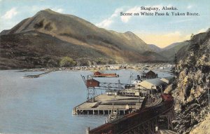 Skaguay Alaska Scenic on White Pass and Yukon Route Vintage Postcard AA39507