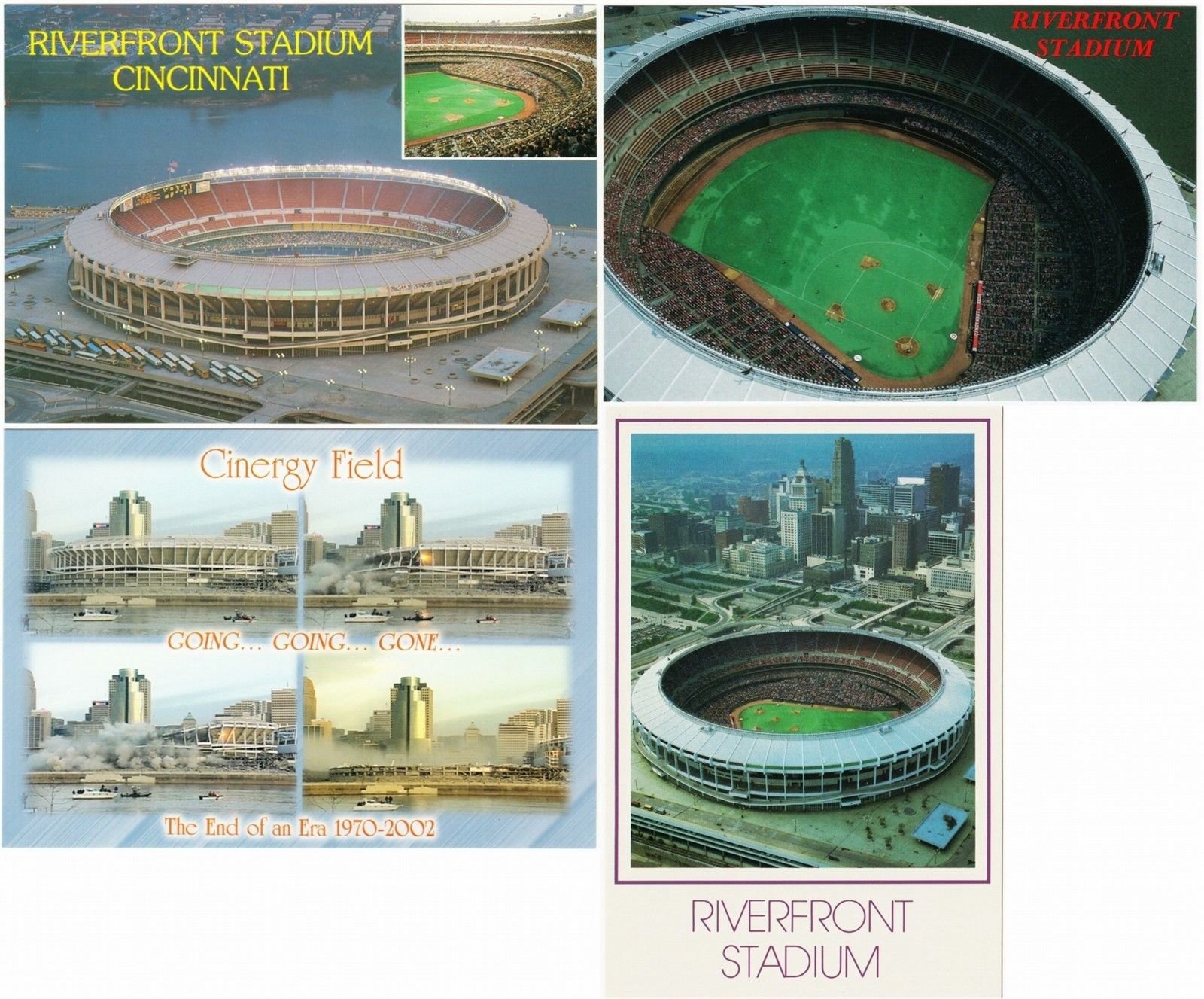 Riverfront Stadium - history, photos and more of the Cincinnati