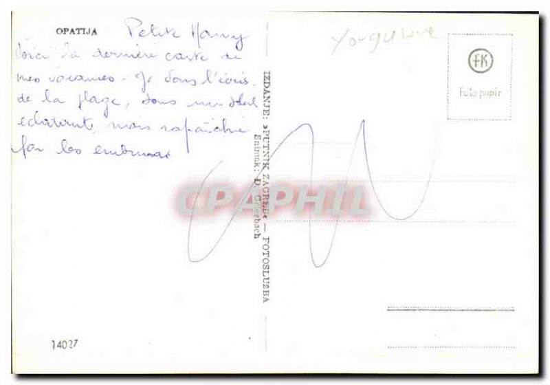 Modern Postcard Opatija