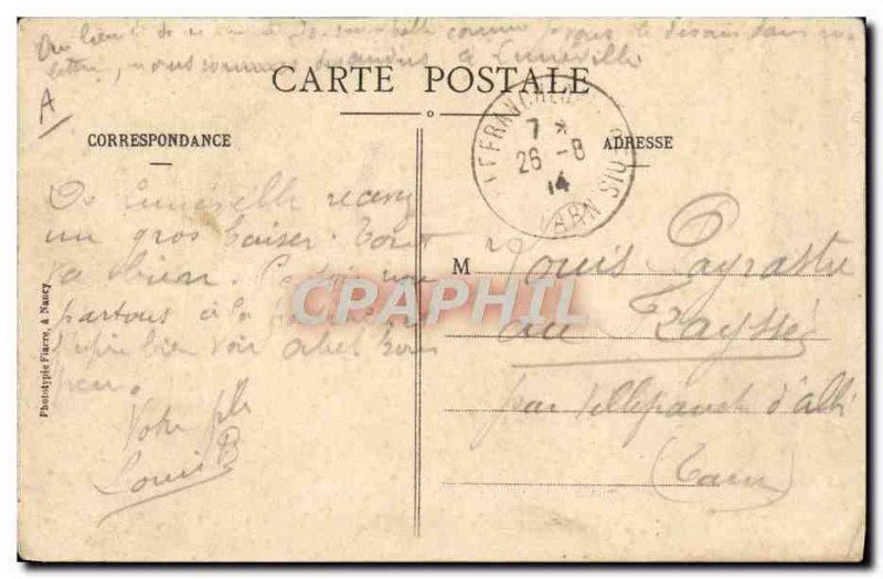 Postcard Old Customs Customs Customs France Germany