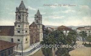Cathedral, City Hall Republic of Panama 1912 