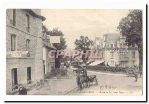 Cars of & # 39orne Old Postcard Road Ferte Mace