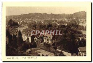 Old Postcard Epinal Vue Generale