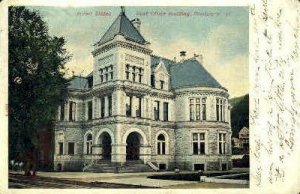 Post Office - Montpelier, Vermont VT Postcard