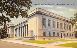 Indianapolis Public Library Opened on October 7  1917 Indianapolis, Indiana USA