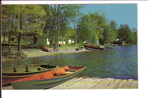 Boat Dork, Lakeside Cottages White Lake, Ontario, Row Boats