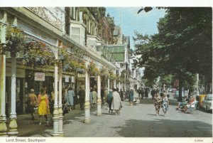 Lancashire Postcard - Lord Street - Southport - Ref TZ3715