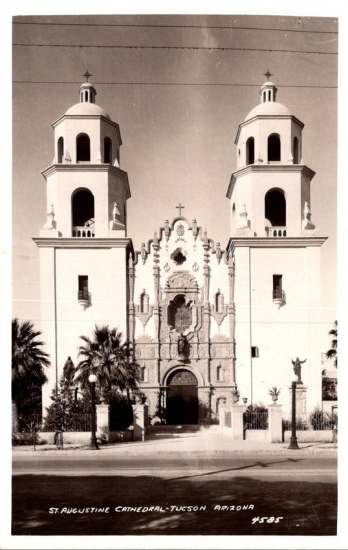 Arizona Tucson St Augustine Cathedral Real Photo