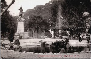 Japan Tokushima Park Tokushima Vintage Postcard C194