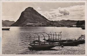 Switzerland Lugano Monte San Salvatore 1946 Photo