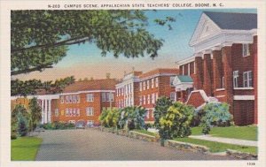 Campus Scene Appalachian State Teachers College Boone North Carolina