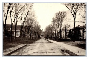 McGill University Street View Montreal Quebec Canada UNP Unused  DB Postcard N22