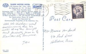 Tulsa Oklahoma Sands Motor Hotel Multiview Vintage Postcard K58553