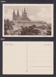Postcard CZECHIA, Prague, Hardschin