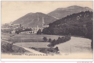 Vue Generale Et Le Pic Du Jer, Lourdes (Hautes-Pyrénées), France, 1900-1910s