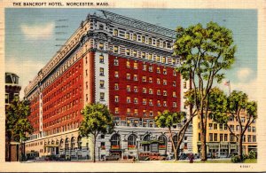 Massachusetts Worcester The Bancroft Hotel 1943