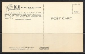 Massachusetts, Boston - Statler Hilton - [MA-812]
