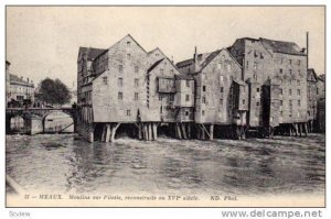 Moulins Sur Pilotis, Reconstruits Au XVI Siecle, Meaux (Charente Maritime), F...