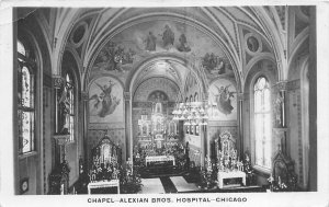 J42/ Chicago Illinois RPPC Postcard c1910 Alexian Bros. Hospital Interior 52