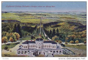 Luftkurort Schloss Solitude b. STUTTGART, erbaut von Herzog Karl , Germany , ...