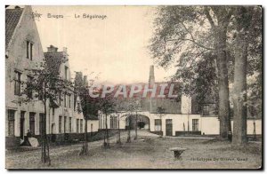 Old Postcard Bruges Beguinage