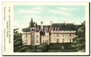 Old Postcard Castles of Perigord Chateau L & # 39Eveque